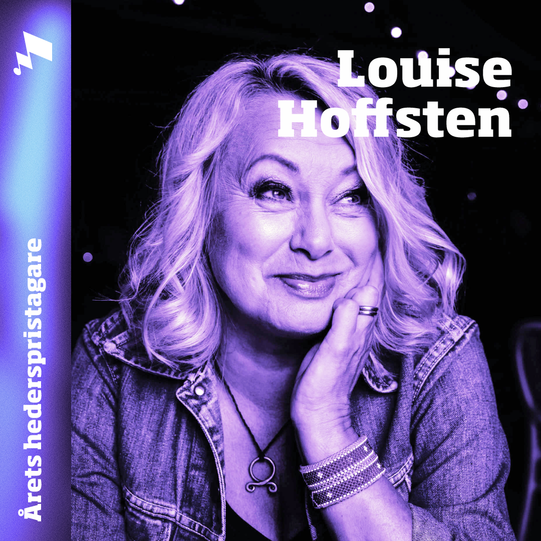 Louise Hoffsten tilldelas Musikförläggarnas hederspris 2022